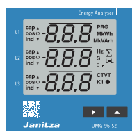 janitza捷尼查UMG 96-S2能量分析仪